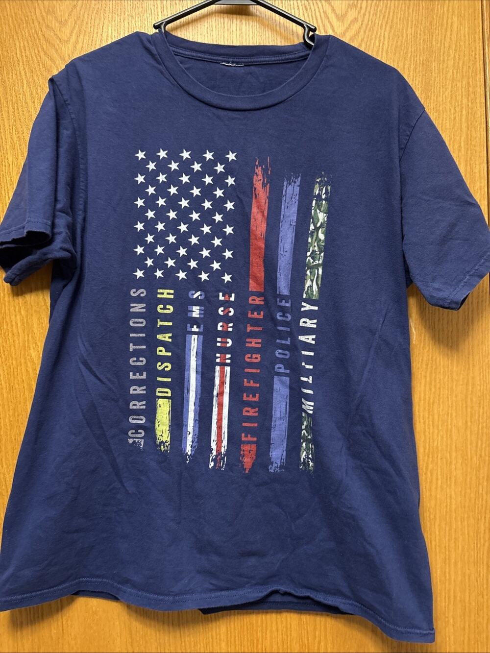 First Responder Tshirt Women’s XL Navy Blue